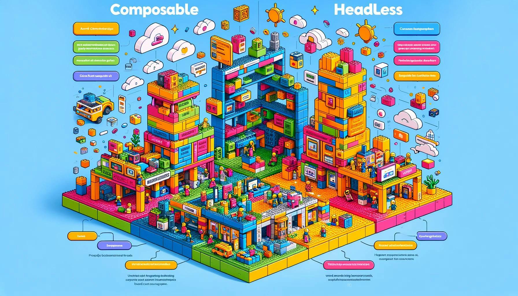 Deciphering E-commerce Architectures: Composable vs. Headless